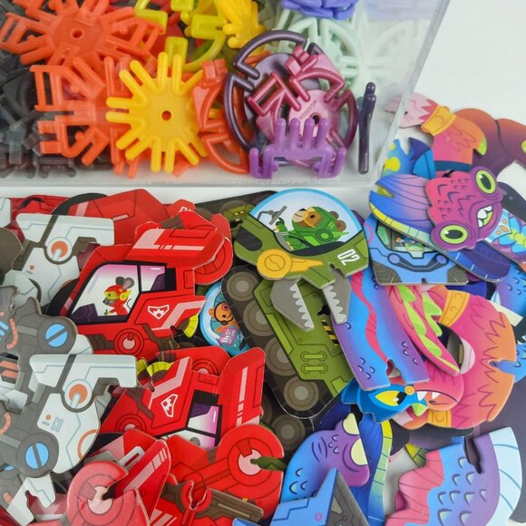 Large Lot Wendy's Smart Links Piece Plastic Building Toys Assorted Shapes - Picture 5 of 8